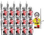 Wars of the Roses House of Lancaster Army Set D x16 Minifigure Lot - $27.89