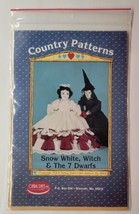 Snow White Witch 7 Dwarfs Ozark Crafts Country Patterns Pattern #309 - $14.84