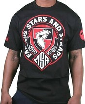 Famous Stars &amp; Straps X Msa Honor Manny Santiago Skate Camiseta Negra Nwt - £8.81 GBP+