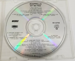 N) Set Me Free by Acappella (CD, 2004 Word Epic) - $4.94 N) Set Me Free by Acappella (CD, 2004 Word Epic) - $4.94