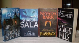 Lot of 4-Books-Shades of Winter,The Healer, As Night Falls and Flashback - £12.26 GBP