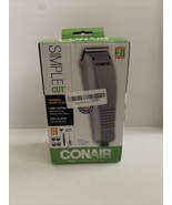 Conair HC90RGB Simple Cut 10 piece Haircut Clipper Trimmers Kit - £7.96 GBP