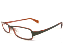 Lafont Issy &amp; LA Eyeglasses Frames AVENTURE 454 Dark Green Orange 52-18-130 - £73.48 GBP