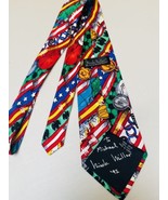 USA Basketball Olympics SIGNED Nicole Miller Silk Tie Personalized Micha... - £27.15 GBP