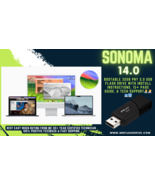 Mac OS X Sonoma 14 Bootable USB Flash Drive Install Upgrade Recover 32GB - £23.58 GBP