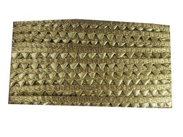 Golden Samosa Gota Patti Embroidery Trim Lace Border 9 meters300g - £14.89 GBP