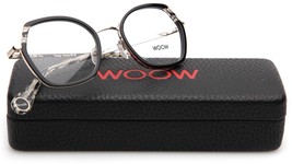 New Woow Break Free 1 Col 100 Black Eyeglasses Frame 49-19-140 B40mm - £150.26 GBP