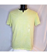 Men&#39;s Shirt INC International Concepts T-Shirt Yellow Large - £11.20 GBP