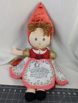 Eden Little Red Riding Hood Cloth Doll 20 Inch Stuffed Toy - £13.08 GBP