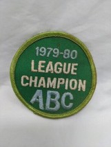 Vintage 1979-80 League Champion Bowling League ABC Embroidered Iron On Patch 3&quot; - £15.47 GBP