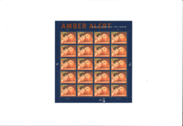 US Stamps/Postage/Sheets Sc #4031 Amber Alert MNH F-VF OG FV 7.80 - £6.51 GBP