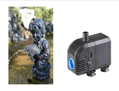 Primary image for Harry Pond Statue Spitter Fountain in Verdigris Water Feature Complete with Pump
