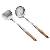 Cuisinart Set of 2 Wok Tools (Turner, Skimmer) - $418.96 MXN Cuisinart Set of 2 Wok Tools (Turner, Skimmer) - $418.96 MXN