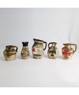 Vtg 5pc Set Native American Indian Southwestern Ceramic Pottery Vase &amp; P... - €57,09 EUR