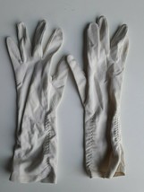  vintage old lady gloves White  color - £17.13 GBP