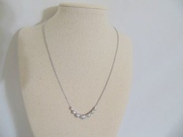 Department Store 18&quot; Silvercore Diamond Accent Heart Necklace R391$100 - £26.23 GBP