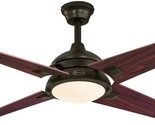 Oil-Rubbed Bronze 52-Inch Desoto Indoor Ceiling Fan With Led Light Kit A... - £130.37 GBP