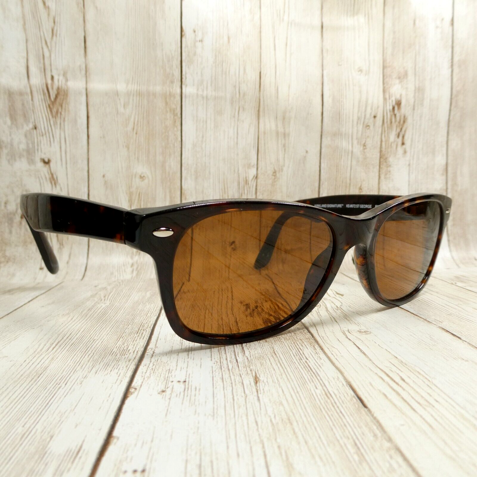 Kirkland Signature Tortoise Brown Eyeglass FRAME ONLY- KS672 St George 5... - $13.84