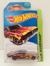 Hot Wheels Workshop Heat Fleet &#39;74 Brazilian Dodge Charger Car Figure (206/250) - £8.35 GBP