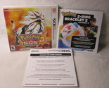 Nintendo 3DS Video Game- Pokemon - Sun - Case &amp; Paperwork only - £3.95 GBP