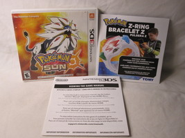 Nintendo 3DS Video Game- Pokemon - Sun - Case &amp; Paperwork only - $5.00