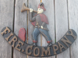 Fire Mark: Associated Firemen&#39;s Insurance Of Pittsburgh- Cast Iron- SIGN/MARKER - $79.19