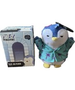 Pudgy Penguins Clip on Plush Penguin Hawaiian Shirt &amp; Pink Flower 5” - $13.09