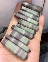 10 pcs lot banded brown onyx faceted points crystals for healing - $19.80
