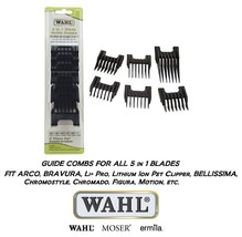 Wahl 5 in 1 Blade GUIDE COMB SET-Chromstyle,Bellina,BELLISSIMA,Academy C... - $60.48