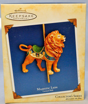 Hallmark - Majestic Lion - Carousel Ride - 2004 Keepsake Ornament - £11.07 GBP