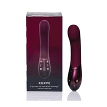 HOT OCTOPUSS KURVE G SPOT VIBRATOR WATERPROOF PLUM - $98.00