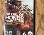 Medal of Honor: Warfighter Limited Edition PC 2012 2-Disc W/ Key - $3.95
