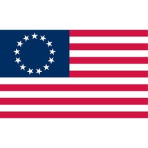 3&#39; X 5&#39; 3x5 Betsy Ross USA American 13 Star Flag Indoor Outdoor USA SELLER - £11.96 GBP