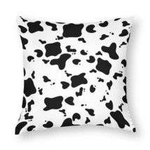 Mondxflaur Cow Decorative Pillow Case Covers for Couches Sofas Polyester - $10.99+