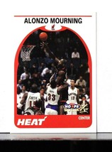 1999-00 Skybox NBA Hoops Decade Hoopla Plus Alonzo Mourning #48 - £4.63 GBP
