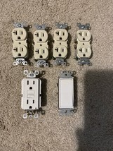 Mixed lot outlets/3way switch/GFCI - $10.40
