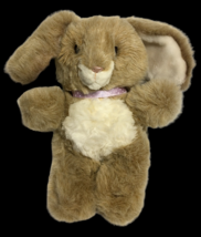 Vintage 1984 Graphics International Bunny Rabbit Plush Stuffed Animal Easter 12&quot; - £14.85 GBP