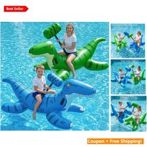 Fun-Filled 2-Pack Dinosaur Pool Floats with Toy Hammers - Kids &amp; Adults ... - $104.89