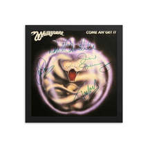 Whitesnake signed &quot;Come An&#39; Get It&quot; album Reprint - £58.97 GBP