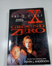 the X files Ground Zero by chris Carter 1995 hardback/dust jacket - £5.41 GBP