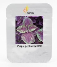 Heirloom Purple Professional 100 / Perillaseeds, Pack, Seeds Organic Re... - £8.90 GBP