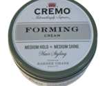 Cremo HAIR STYLING CREAM • FORMING MEDIUM HOLD MEDIUM SHINE 3.4 Ounce New - £10.32 GBP