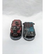 Set Of (2) Wizkids Mechwarrior Vehicles Mars Assault Tank Mobile HQ - $9.90