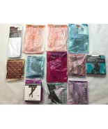 Lot of 12 mixed brands Pantyhose NIB Old stock Control Top Silkies, etc - $19.79