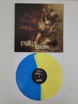 Exhale When Worlds Collide 2014 NM Yellow &amp; Blue Vinyl PIU 164 GPR 115 GRINDCORE - £26.63 GBP