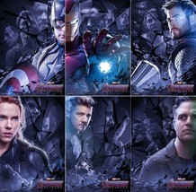 Avengers 4 End Game Poster Marvel Movie Characters Art Print Size 24x36&quot; 27x40&quot; - £9.51 GBP+