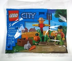 Lego City 30590 Farm Garden &amp; Scarecrow polypack 34pcs NEW - £7.38 GBP