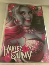 2022 DC Comics Harley Quinn  Pink Variant #14 Signed by Warren Louw with COA - £60.07 GBP