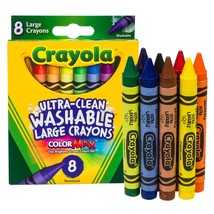 Crayola Ultra Clean Washable Large Crayons - £3.89 GBP