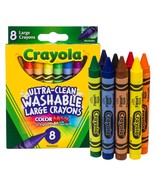 Crayola Ultra Clean Washable Large Crayons - £3.89 GBP